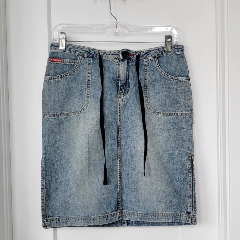 Union Bay Jean Skirt